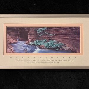 Perseverance Motivational Wall or Desk Art